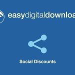 Easy Digital Downloads Social Discounts Addon v2.0.5 GPL