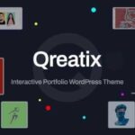 Qreatix Theme GPL v1.9.4 - Interactive Portfolio WordPress Websites