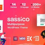 Sassico Theme GPL v3.2 – Multipurpose Saas Startup Agency WordPress Websites