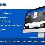 Uploader Theme GPL v2.3.4 – Advanced Media Sharing Theme