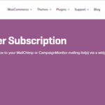 WooCommerce Newsletter Subscription GPL v5.0.0
