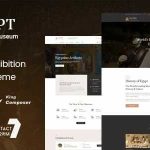 Egypt Theme GPL v1.7 - Museum & Exhibition WordPress Theme