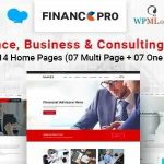 Finance Pro Theme GPL v1.8.5 – Business & Consulting WordPress Theme