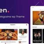 Kayleen Blog & Magazine WordPress Theme GPL v1.2.0