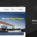 Mega Project Construction Theme GPL v1.3.4 - WordPress