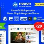 Neeon Theme GPL v1.4 – WordPress News Magazine Theme