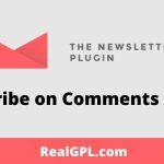 Newsletter Subscribe on Comments Addon GPL v1.0.8