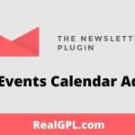 Newsletter The Events Calendar Addon GPL v1.2.0