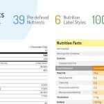 Nutrition Facts Label Creator GPL v1.3.0