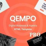 Qempo Theme GPL v1.2.1 – Digital Agency Services WordPress Theme