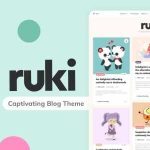 Ruki Theme GPL v1.2.6 – A Captivating Personal Blog Theme