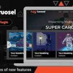 Super Carousel GPL v3.8.1 – Responsive WordPress Plugin