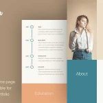 Teoro Theme GPL v1.1 – CV Resume WordPress Theme