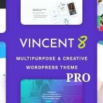 Vincent Eight Theme GPL v1.15 – Responsive Multipurpose WordPress Theme