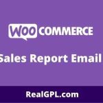 WooCommerce Sales Report Email GPL v1.1.23