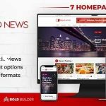 Bold News Theme GPL v1.5.0 – Magazine & Newspaper