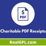 Charitable PDF Receipts GPL v1.0.0