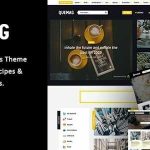 Quemag Theme GPL v1.5 – Creative WordPress Theme for Bloggers