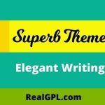 Elegant Writing Theme GPL v107.9 - Superb Themes