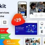 Techkit Theme GPL v1.4 – Technology & IT Solutions WordPress Theme