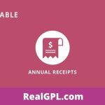 Charitable Annual Receipts GPL v1.0.1