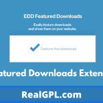 EDD Featured Downloads Extension GPL v1.0.5