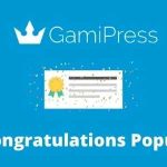 GamiPress Congratulations Popups GPL v1.0.2 - WordPress Plugin