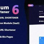 Premium URL Shortener GPL v6.3.2 - Link Shortener, Bio Pages & QR Codes