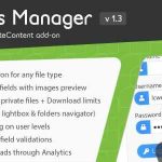 PrivateContent Files Manager Addon GPL v1.3.5