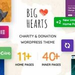 BigHearts Theme GPL v1.2.4 – Charity & Donation WordPress Theme