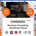 Innovix Theme GPL v1.0.1 – Business Consulting WordPress Theme