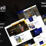 Manzil Theme GPL v1.7 – Construction and Building WordPress Theme