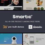 Smartic Theme GPL v1.9.3 - Product Landing Page WooCommerce Theme
