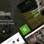 Stallion Theme GPL v1.0 – An Equestrian Club and Horse Riding School WordPress Theme