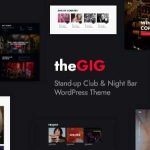 The Gig Theme GPL v1.3.0 - Stand-up Club & Night Bar WordPress Theme