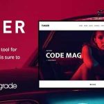Timber Theme GPL v1.9.2 - An Unusual Photography WordPress Theme