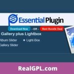 Album and Image Gallery Plus Lightbox Pro GPL v1.6 – EssentialPlugin