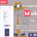 Maktub Theme GPL v1.3.0 - Minimal & Lightweight Blog for WordPress