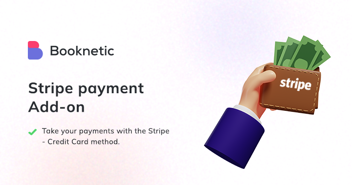 Stripe Payment Gateway for Booknetic GPL v1.1.7