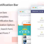 Apex Notification Bar GPL v2.1.8 - Responsive Notification Bar Plugin for WordPress
