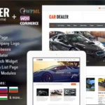 Car Dealer Automotive Theme GPL v1.6.4 – Responsive WordPress Websites