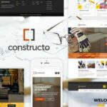 Constructo Theme GPL v4.3.7 Construction WordPress Theme