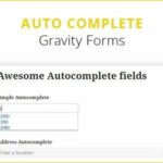 Gravity Forms Autocomplete GPL v1.8.8 (+address field) add-on for Gravity Forms